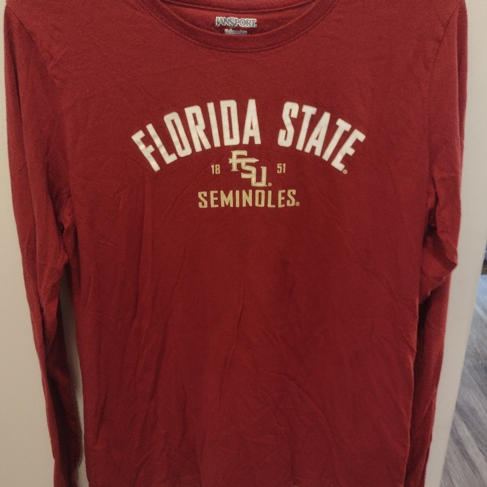 Jansport Garnet Florida State Seminoles Long Sleeve Tee